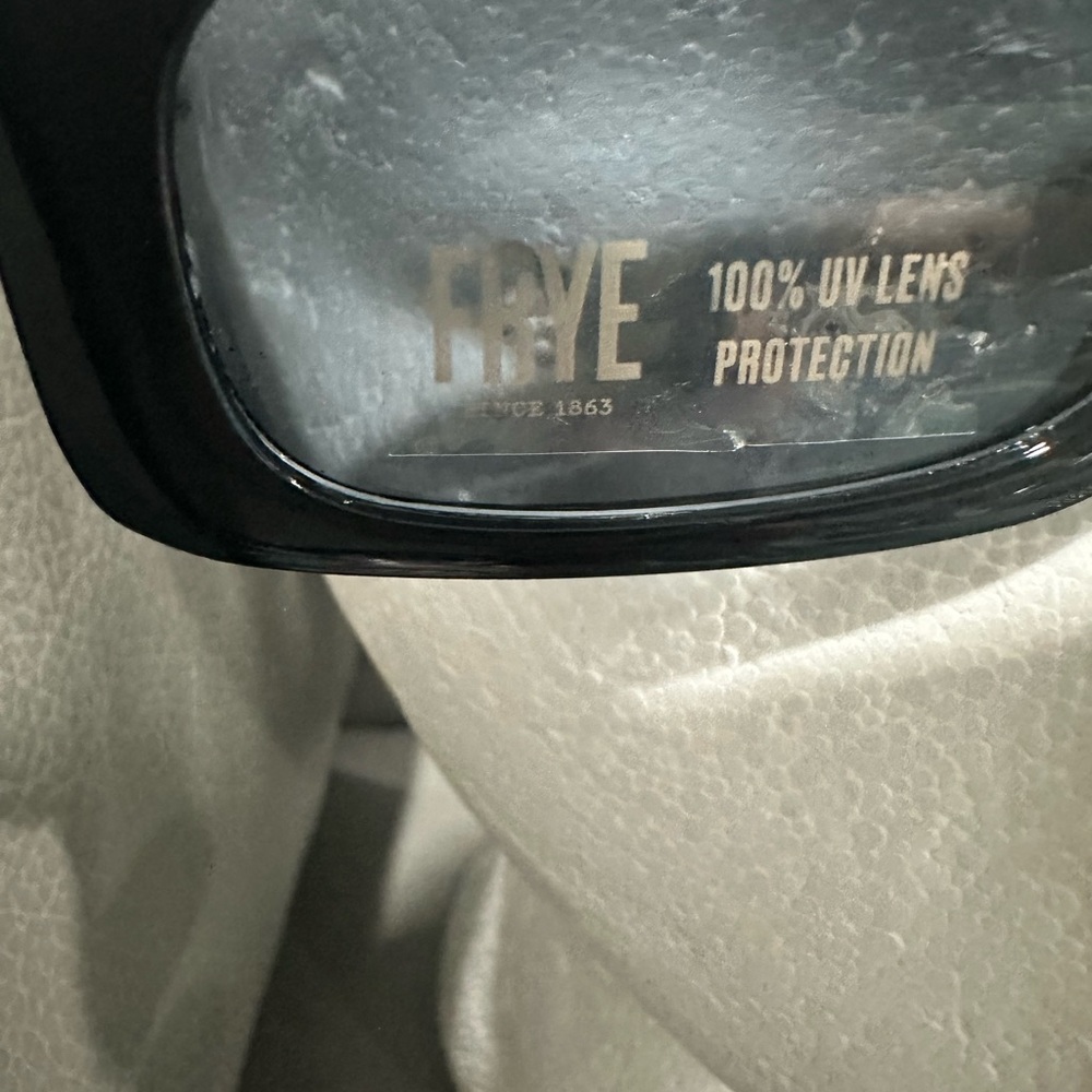 Frye Black Rectangular Sunglasses - image 2